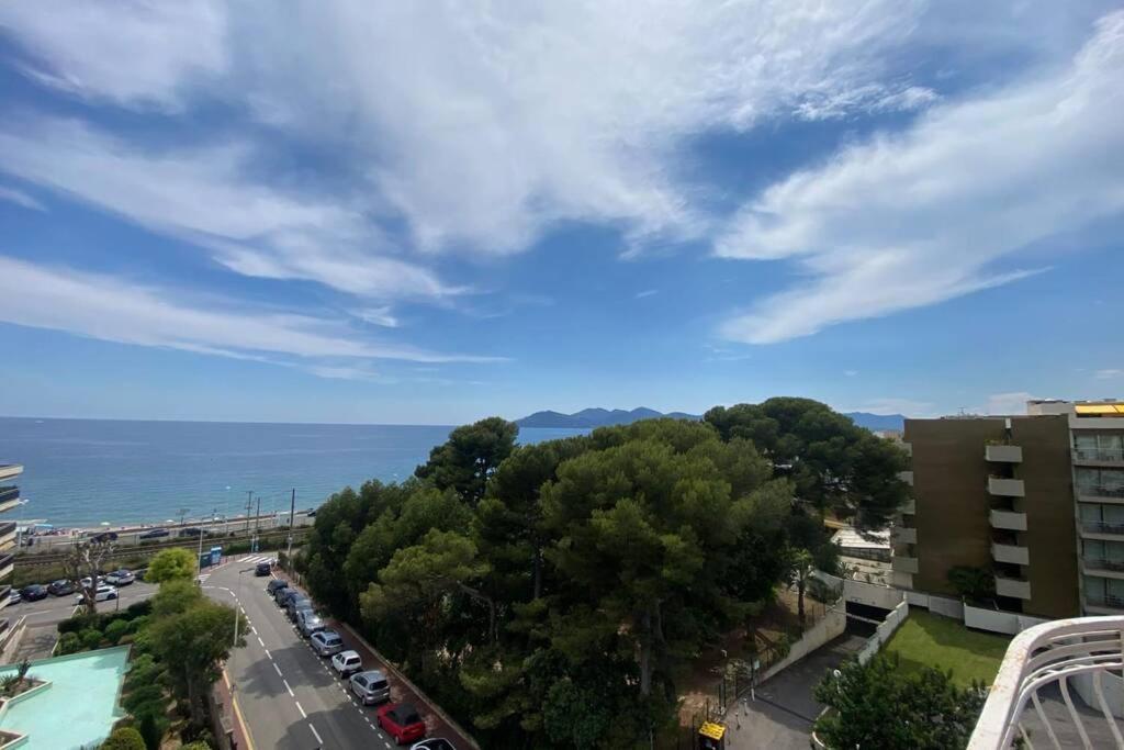 Bel Appartement avec Vue Mer - Picaud Cannes Extérieur photo